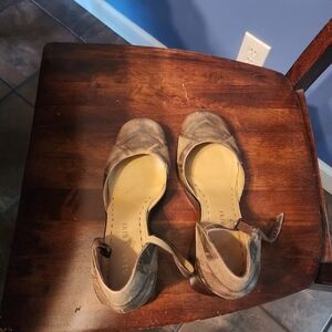 Multicolor brown wedges